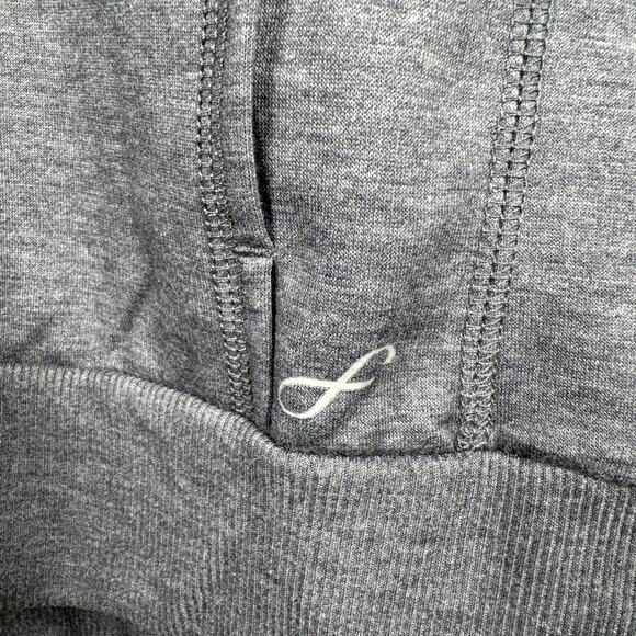 Freely Sweatshirt Sz XS Blue Fleece 1/4 Zip Pullover Funnel Neck Pocket Athletic - Picture 6 of 7